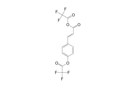 p-Coumaric acid, trifluoroacetate, trifluoroacetic acid anhydride