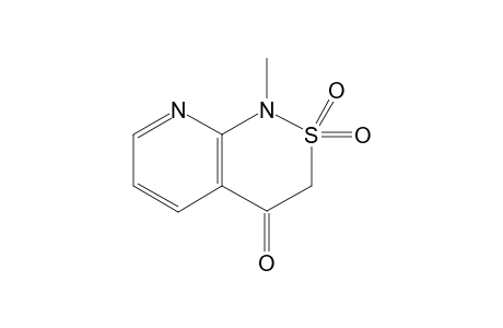 1-methyl-1H-pyrido[2,3-c][1,2]thiazine-4(3H)-one, 2,2-dioxide