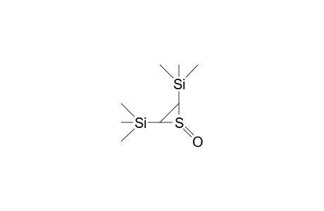 trans-2,3-Bis(trimethylsilyl)-thiirane 1-oxide