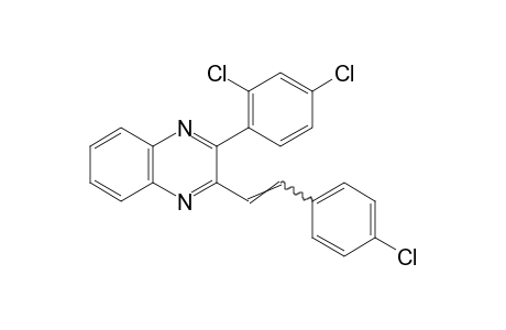 2-(p-chlorostyryl)-3-(2,4-dichlorophenyl)quinoxaline