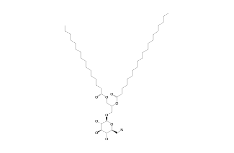 ROUREMIN;1-O-PALMITOYL-BETA-O-EICOSANOYL-3-O-(6-AMINO-6-DEOXY)-BETA-D-GLUCOPYRANOSYL-GLYCEROL