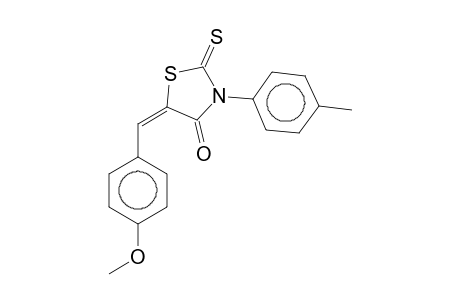 5-(4-Methoxybenzylidene)-3-(p-tolyl)rhodanine