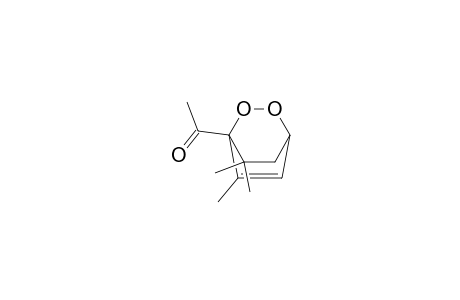 2,3-Dioxabicyclo[2.2.2]octane, ethanone deriv.