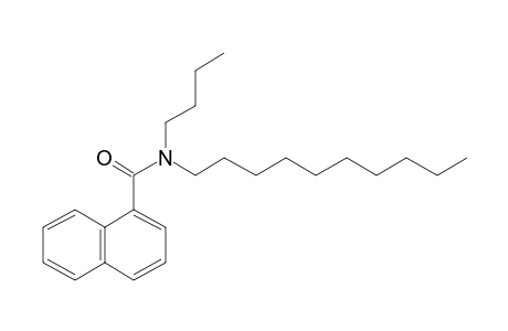 1-Naphthamide, N-butyl-N-decyl-