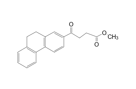 3-[(9,10-dihydro-2-phenanthryl)carbonyl]propionic acid, methyl ester