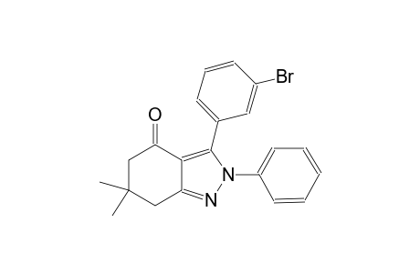 4H-indazol-4-one, 3-(3-bromophenyl)-2,5,6,7-tetrahydro-6,6-dimethyl-2-phenyl-