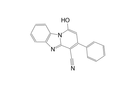 1-Hydroxy-3-phenyl-benzo[4,5]imidazo[1,2-a]pyridine-4-carbonitrile