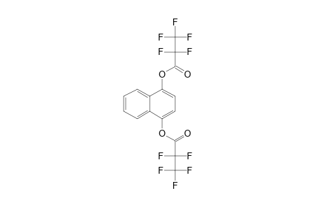 1,4-Dihydroxynaphthalene, bis(pentafluoropropionate)