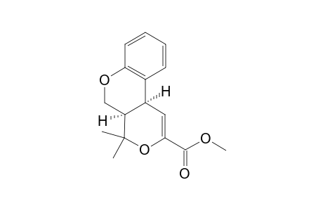 methyl (4aR,10bS)-4,4-dimethyl-5,10b-dihydro-4aH-pyrano[5,4-c]chromene-2-carboxylate
