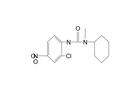 3-(2-chloro-4-nitrophenyl)-1-cyclohexyl-1-methylurea