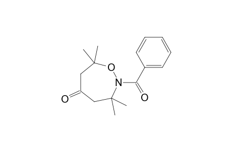 2-BENZOYL-HEXAHYDRO-3,3,7,7-TETRAMETHYL-1,2-OXAZEPIN-5-ON