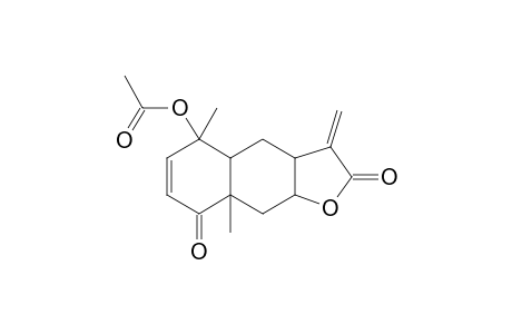 1-OXO-4-ALPHA-ACETOXY-EUDESMA-2,11(13)-DIEN-12,8-BETA-OLIDE