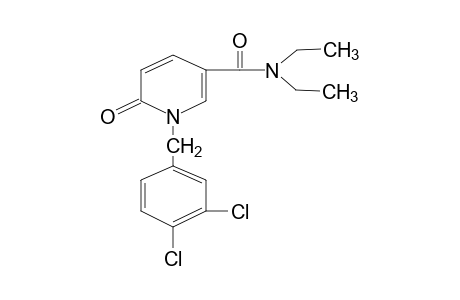 1-(3,4-DICHLOROBENZYL)-N,N-DIETHYL-1,6-DIHYDRO-6-OXONICOTINAMIDE