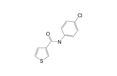 N-(4-Chlorophenyl)thiophene-3-carboxamide