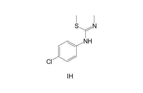 3-(p-chlorofhenyl)-1,2-dimethyl-2-thiopseudourea, monohydroiodide