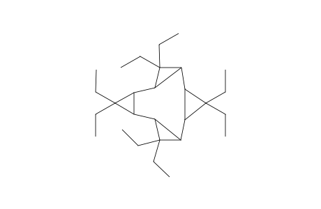 3,3,6,6,9,9,12,12-octaethyl-anti, syn, anti-pentacyclo[9.1.0.0 2,4.0 5,7.0 8,10] dodecane