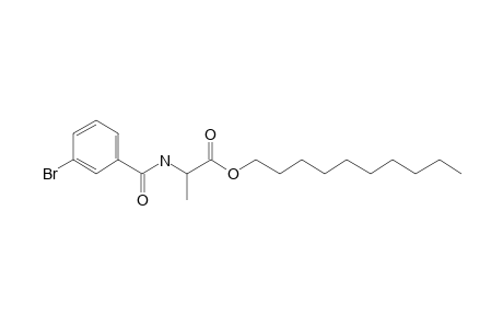 L-Alanine, N-(3-bromobenzoyl)-, decyl ester