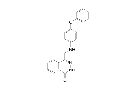 4-[(p-PHENOXYANILINO)METHYL]-1(2H)-PHTHALAZINONE