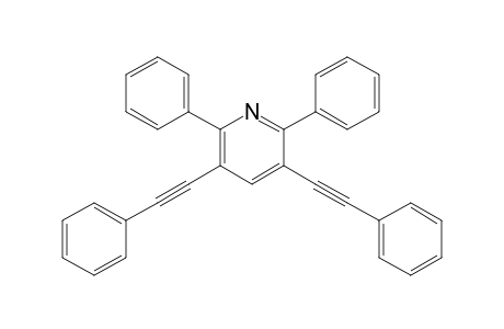 2,6-Diphenyl-3,5-bis(phenyllethynyl)pyridine