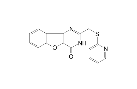 2-[(2-pyridinylsulfanyl)methyl][1]benzofuro[3,2-d]pyrimidin-4(3H)-one