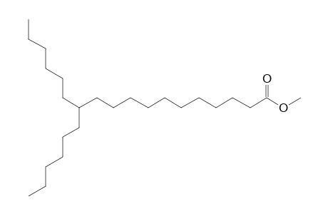 Octadecanoic acid, 12-hexyl-, methyl ester