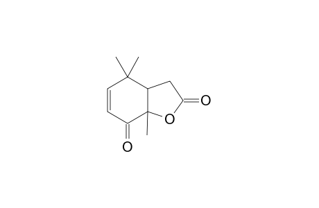 5-HYDROXY-1,1,5-TRIMETHYL-4-OXOCYClOHEX-2-ENYL-6-ACETIC-ACID-GAMMA-LACTONE;BAKAYANOLIDE