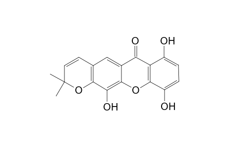 7,10,12-Trihydroxy-2,2-dimethylpyrano-[3,2-B]xanthone