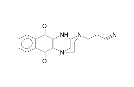 1,2,3,4-TETRAHYDRO-13-(2-CYANOETHYL)-3,1-(IMINOETHANO)BENZO[G]QUINOXALIN-5,10-DIONE