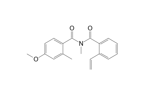 N-(2-Ethenylbenzoyl)-N,2-dimethyl-4-methoxybenzamide