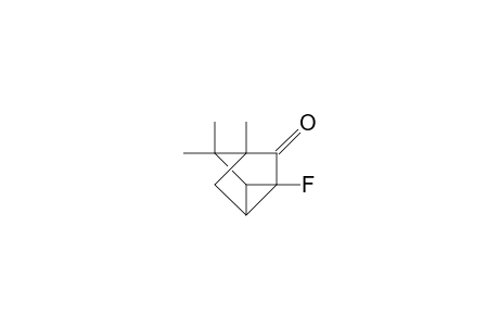 2-Fluoro-4,7,7-trimethyl-tricyclo(2.2.1.0/2,6/)heptan-3-one