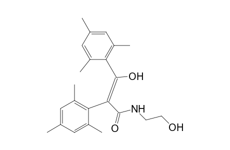 (Z)-3-hydroxy-N-(2-hydroxyethyl)-2,3-bis(2,4,6-trimethylphenyl)propenamide