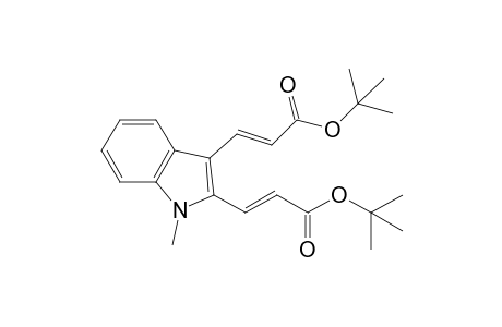 Di-tert-butyl 3,3'-(1-methyl-1H-indole-2,3-diyl)diacrylate