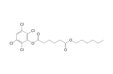 Adipic acid, hexyl 2,3,5,6-tetrachlorophenyl ester