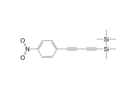 Dimethyl-[4-(4-nitrophenyl)buta-1,3-diynyl]-trimethylsilyl-silane