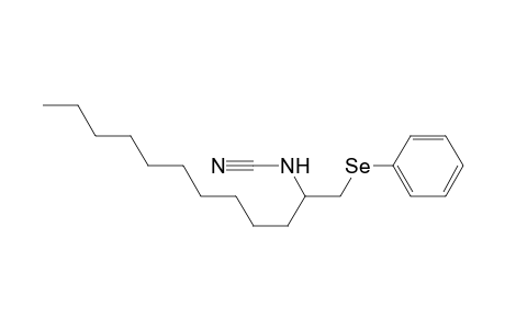 (1-Phenylseleno-methyl-undecyl)-cyanamide