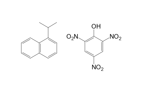 1-isopropylnaphthalene, monopicrate