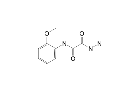 2-Hydrazino-N-(2-methoxyphenyl)-2-oxoacetamide