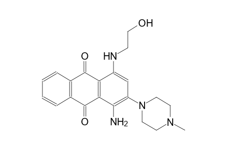 9,10-anthracenedione, 1-amino-4-[(2-hydroxyethyl)amino]-2-(4-methyl-1-piperazinyl)-