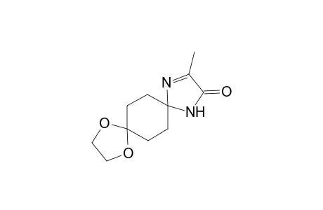 2-METHYL-4H-9,12-DIOXA-1,4-DIAZADISPIRO-[5.2.5.2]-TETRADEC-1-EN-3-ONE