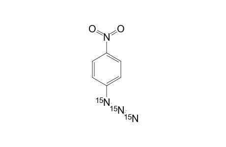 1-AZIDO-4-NITROBENZENE-(3-15N)