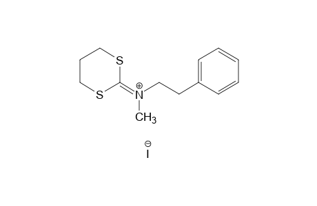 (m-dithian-2-ylidene)methylphenethylammonium iodide