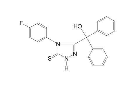 3-(dipenylhydroxymethyl)-4-(p-fluorophenyl)-delta square-1,2,4-triazoline-5-thione