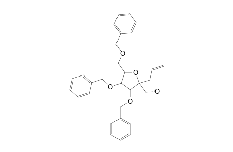 3-C-(3,4,6-TRI-O-BENZYL-ALPHA-L-FRUCTOFURANOS-2-YL)-PROPENE