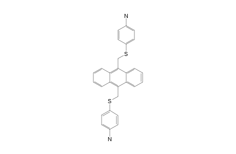 9,10-Bis(4-aminophenylthiamethyl)anthracene