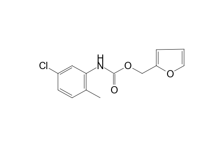 5-chloro-2-methylcarbanilic acid, furfuryl ester