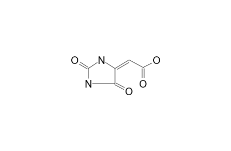 Acetic acid, (2,5-dioxo-4-imidazolidinylidene)-