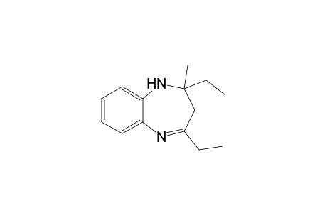 2,4-Diethyl-2-methyl-2,3-dihydro-1H-[1,5]-benzodiazepine