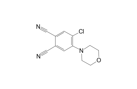 4-Chloro-5-(4-morpholinyl)phthalonitrile