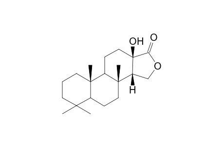 13-.beta.-Hydroxy-14.beta.-spongin-16-one