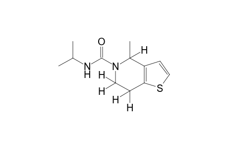 N-isopropyl-4-methyl-4,5,6,7-tetrahydrothieno[3,2-c]pyridine-5-carboxamide
